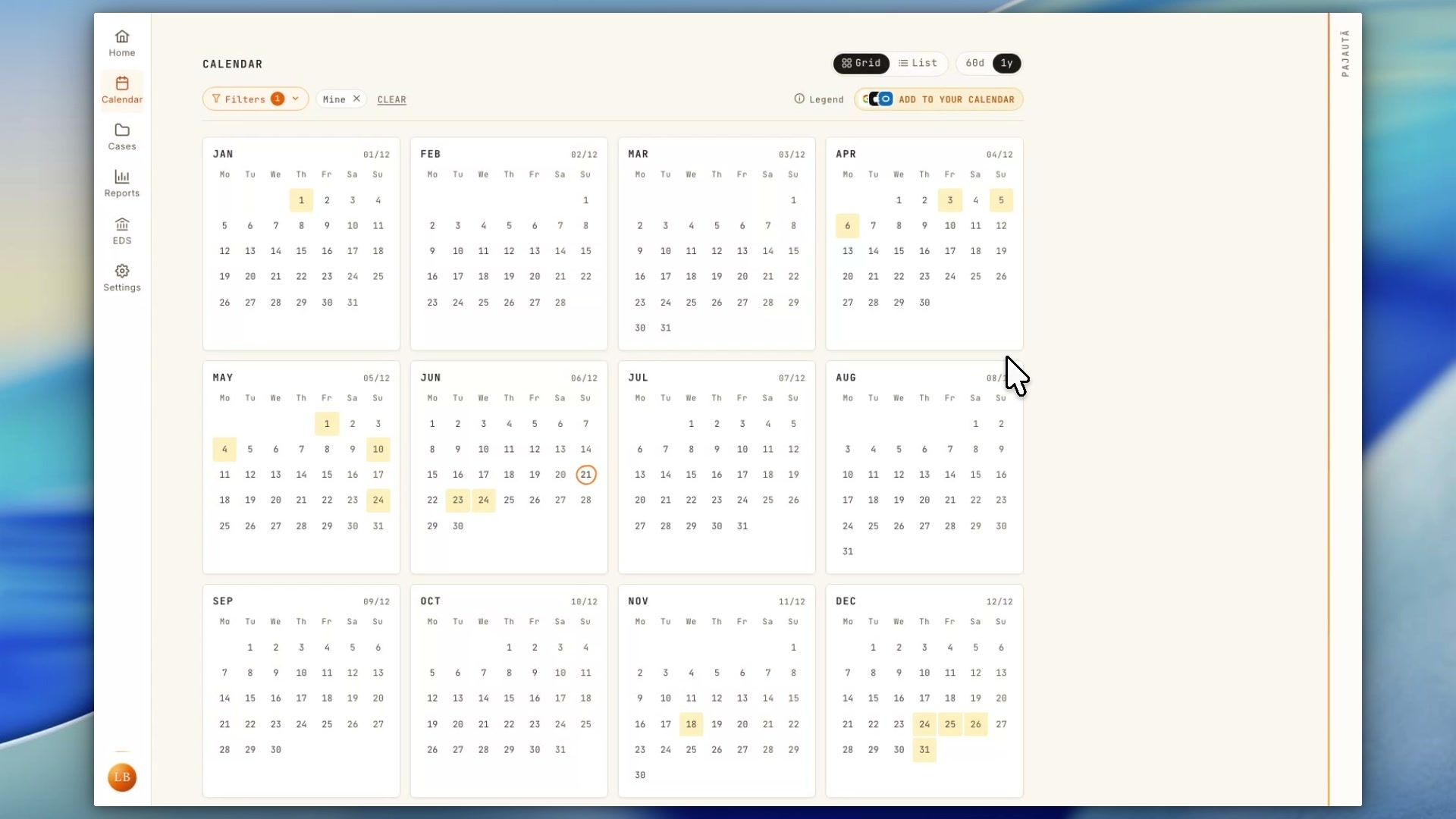 The year that organises itself. Three questions — and your whole tax year is mapped.